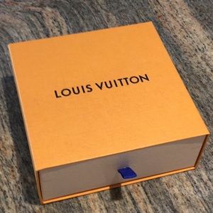 Empty Louis Vuitton Slide drawer gift box